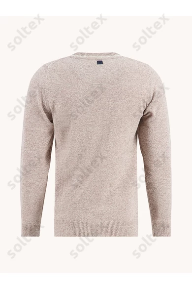 Kerek nyakú őszi/téli pulóver