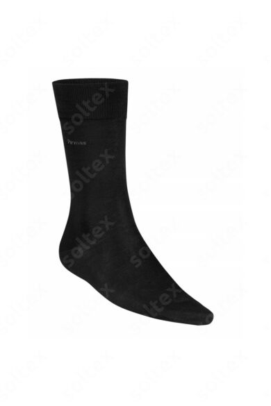 Vékony fekete pamut zokni (schwarz)