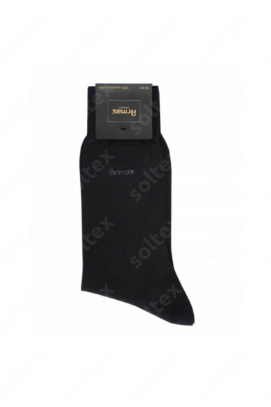 Vékony fekete pamut zokni (schwarz)