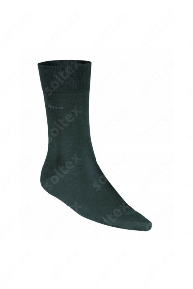 Vékony sötétzöld pamut zokni (dunkel grün)